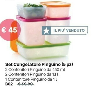 Tupperware Contenitori in plastica offerta