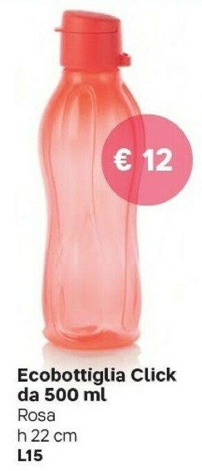 Tupperware Bottiglie vetro offerta