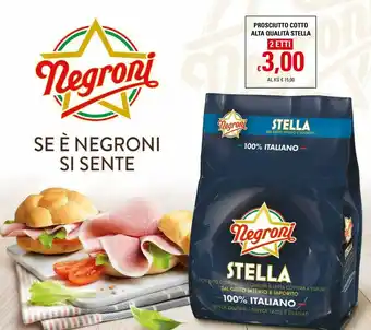 Basko Negroni Prosciutto Cotto Alta Qualità offerta