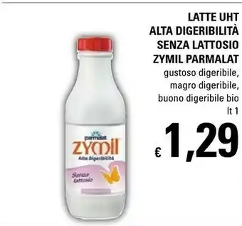 Basko Parmalat Zymil Alta Digeribilità Senza Lattosio Magro Digeribile 1000 G(ml) offerta