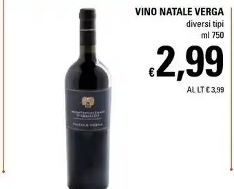 Basko Vino Natale Verga offerta