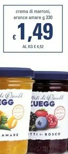 Basko Zuegg Crema Di Marroni 330 G(ml) offerta