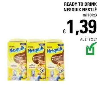 Basko Nestlè Nestlé - Nesquik Drink 540 G(ml) offerta