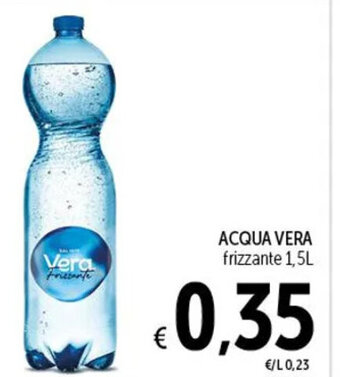 Spazio Conad ACQUA VERA frizzante 1,5L offerta
