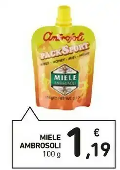 Conad Ambrosoli - Pack Sport Miele 100 g(ml) offerta