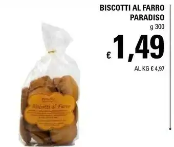 Basko Paradiso - Biscotti Al Farro 300 G(ml) offerta