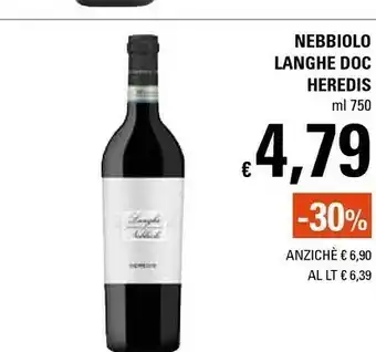 Heredis Nebbiolo Langhe DOC