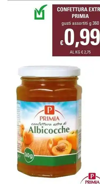 Basko Primia - Confettura Extra Di Albicocche 360 G(ml) offerta