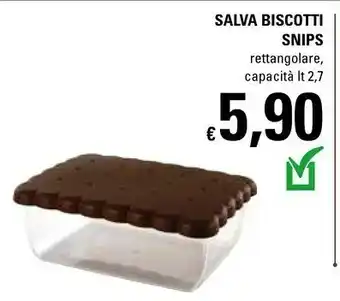 Snips Salva Biscotti Rettangolare