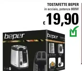 Basko Beper Tostafette In Acciaio offerta