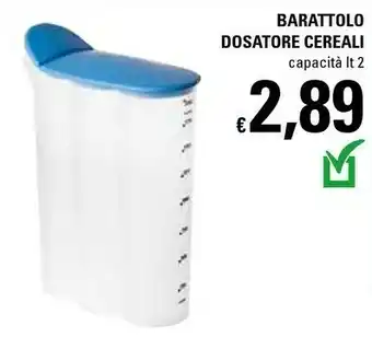 Basko Barattolo Dosatore Cereali offerta