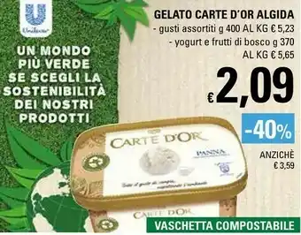 Basko Algida Gelato Carte D'or offerta