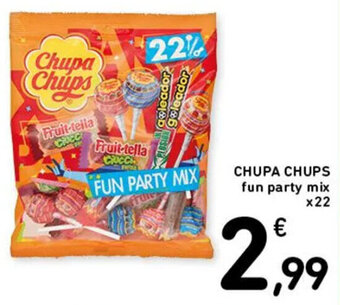 Spazio Conad CHUPA CHUPS fun party mix x22 offerta