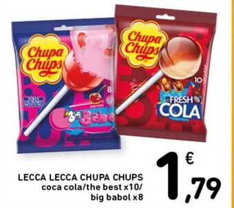 Spazio Conad LECCA LECCA CHUPA CHUPS coca cola/the best x10/ big babol x8 offerta