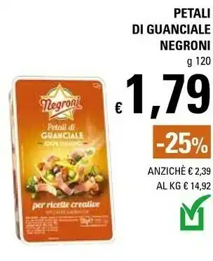 Negroni Guanciale In Petali 120 G(ml)