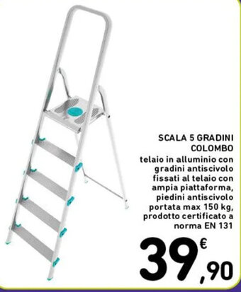Spazio Conad SCALA 5 GRADINI COLOMBO offerta