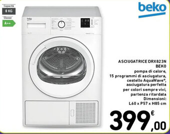 Spazio Conad ASCIUGATRICE DRX823N BEKO offerta