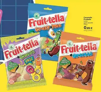 Carrefour Fruit-tella Caramelle offerta