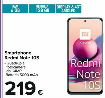 Carrefour Smartphone android offerta