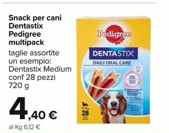 Carrefour Pedigree Cibo per cani offerta