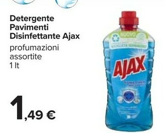 Carrefour Ajax Pulizia pavimenti offerta