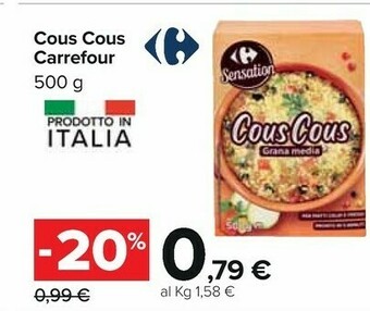 Carrefour Cous cous offerta