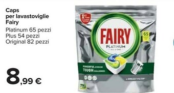 Carrefour Fairy Detersivo lavastoviglie offerta