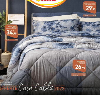 Spazio Conad COMPLETO LETTO 2 PIAZZE colori e stampe assortite offerta