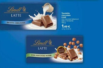 Carrefour Lindt Cioccolato offerta