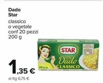 Carrefour Star Dado offerta