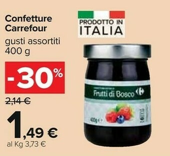 Carrefour Marmellata offerta