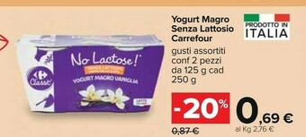 Carrefour Yogurt offerta