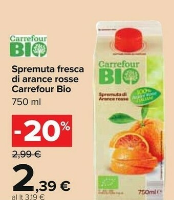 Carrefour Succhi di frutta offerta