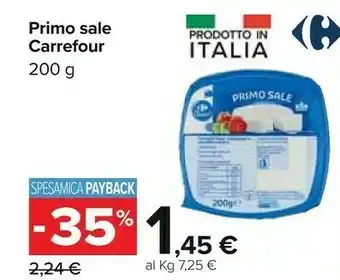 Carrefour Primo sale Formaggio offerta