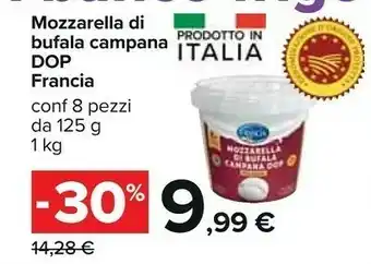 Carrefour Mozzarella di bufala offerta