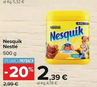 Carrefour Nesquik Nesquik offerta
