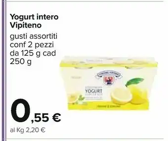 Carrefour Vipiteno Yogurt offerta