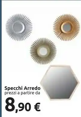 Carrefour Specchi Arredo offerta