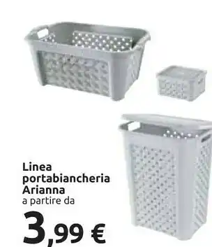 Carrefour Arianna Linea Portabiancheria offerta