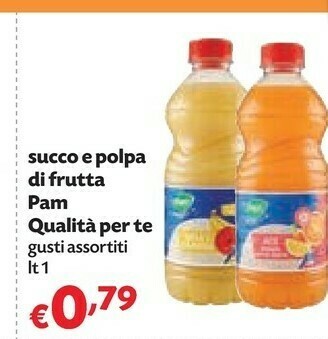 Pam Bertoncello Pam Succo E Polpa Di Frutta offerta