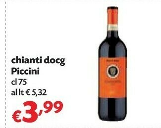 Pam Piccini - Chianti DOCG 750 g(ml) offerta