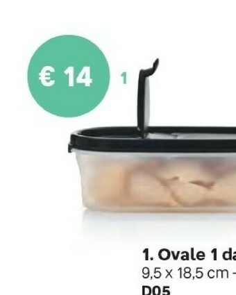 Tupperware Contenitori per alimenti offerta