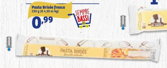 In'S Mercato Pasta Brisèe fresca 230 g offerta