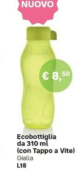 Tupperware Bottiglie vetro offerta