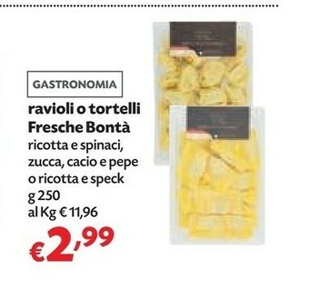 Pam Fresche Bontà Ravioli offerta
