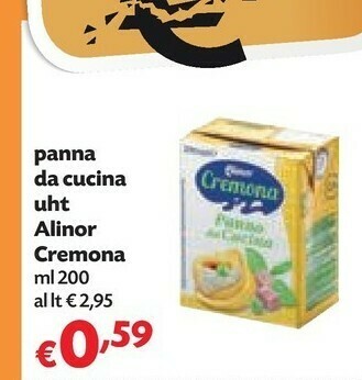 Pam Alinor Panna offerta