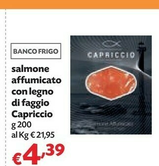 Pam Capriccio Salmone Affumicato Con Legno Di Faggio offerta