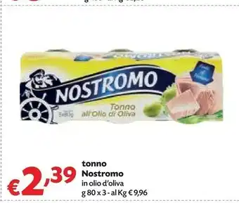 Pam Nostromo Nostromo - Tonno all'Olio di Oliva offerta
