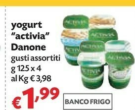 Danone Yogurt Activia
