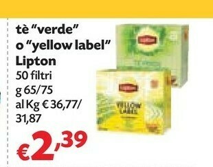Lipton Tea The